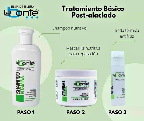 Tratamiento Reparación Labonté Shampoo 1lt + Keratina 240ml