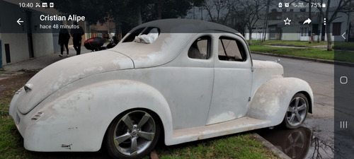 Vendo Cupe 40 Hot Rod A Terminar Motor Sprint