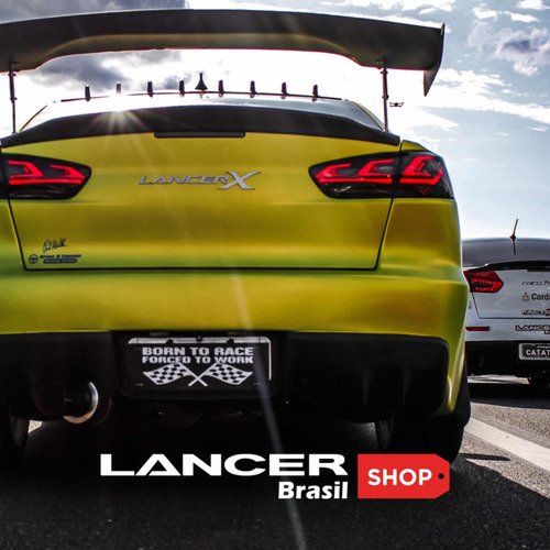 Lanterna Led Com Animação Dk Motion Mitsubishi Lancer