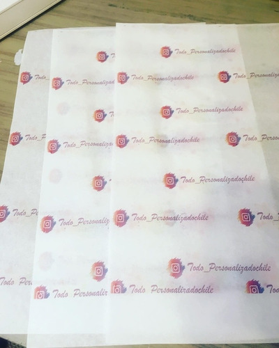 Papel Mantequilla Personalizada 