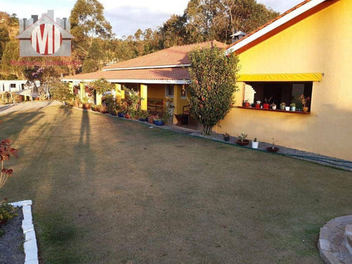 Imagem 4 de 30 de Linda Chácara Com 3 Dormitórios, Cozinha Caipira, Móveis Planejados, Paisagismo, Boa Localização, À Venda, 2000 M² Por R$ 490.000 - Pedra Bela/sp - Ch1054