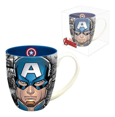 Taza Capitán América 355 Ml - Monogram