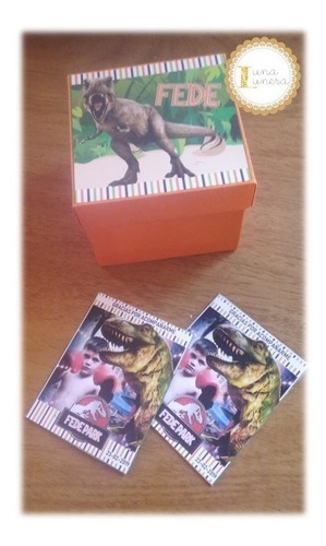 Imagen 7 de 10 de Cumpleaños Dinosaurio -invitación, Bolsas, Souvenir, Piñata