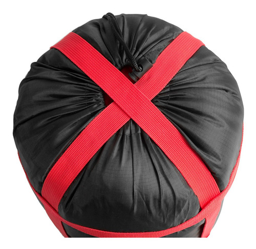 Imagen 3 de 5 de Funda Compresora Para Bolsas De Dormir Alaska Black Camping
