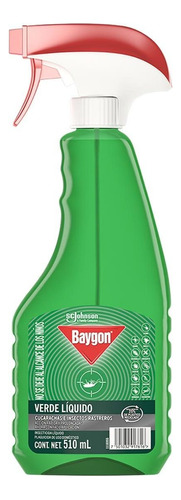 Insecticida Líquido En Spray Baygon Verde 510ml