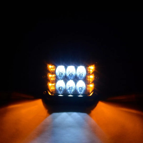 Imagen 3 de 4 de Faro Led 4 Pulgadas 36w Estrobo Ip67 9/32v Colores Xtreme