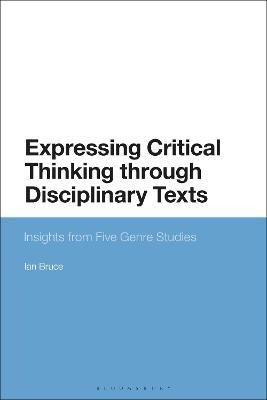 Libro Expressing Critical Thinking Through Disciplinary T...