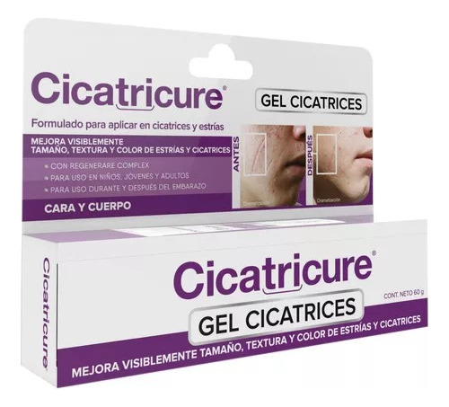 Cicatricure Gel Cicatrices Y Estrias 60 Gr