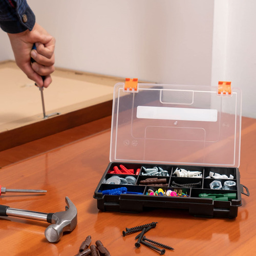 Organizador Con 11 Compartimentos Ideal Para Herramientas