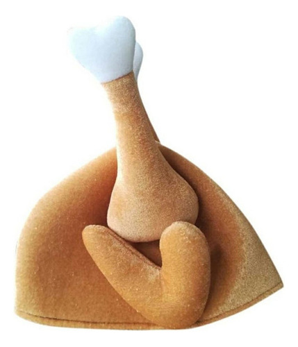 2 Sombreros Decorativos De Pollo Asado De Ropa De Felpa