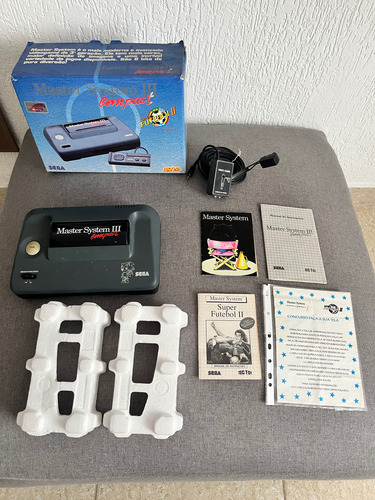 Master System 3 - Com Futebol Na Memoria Cinza (Usado)