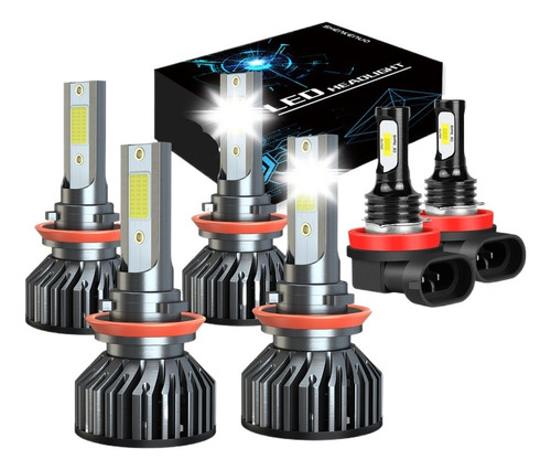 Bombillas Kit De Faros Led H11 Para Nissan Sentra 20-18