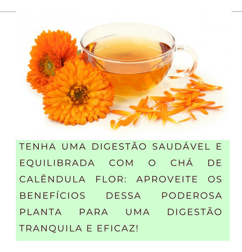 2 Pacotes De Calêndula Flor Desidratada Natural P Chá