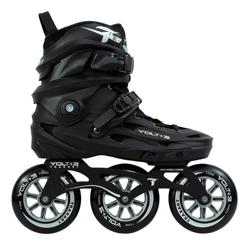 Patins Inline Freestyle Traxart Volt+ 3 - 110mm + Brinde