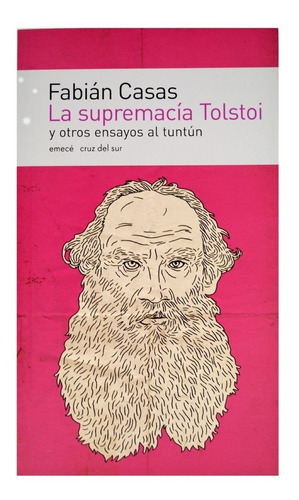 Supremacia Tolstoi, La - Fabián Casas