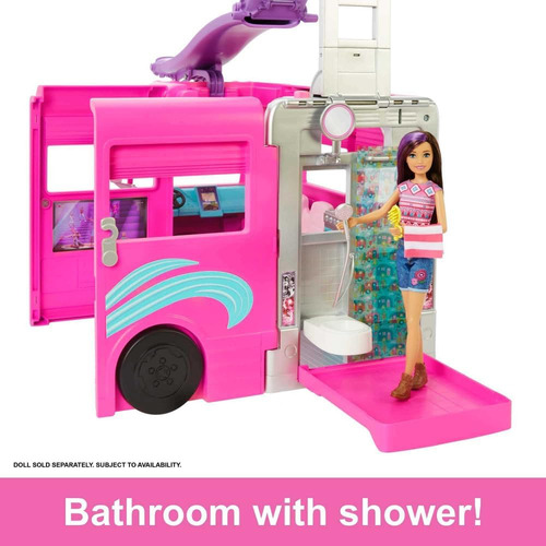 Set De Juego Muñeca Barbie Estate Cámper De Los Sueños