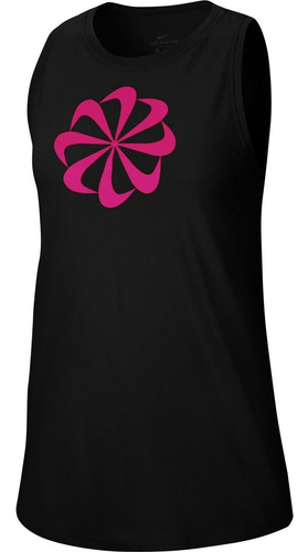 Camiseta Manga Sisa De Mujer Para Entrenamiento Nike W Nk Dr