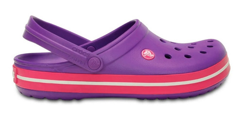 Crocs Crocband Originales Neon Purple Candy Pink