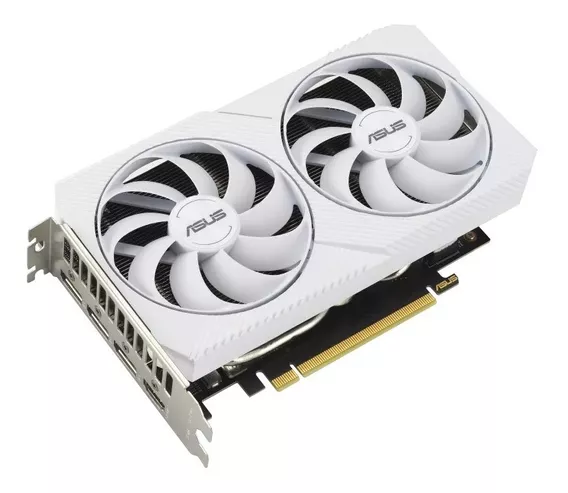 Tarjeta De Vídeo Asus Dual Nvidia Rtx 3060 White 8gb Oc