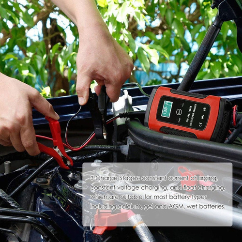 A Cargador De Batería Automático Completo Completo 12v 6a
