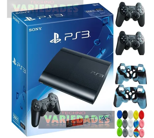 Ps3 Play Station 3 Super Slim 500 Gb Juegos Playstaion 3 Env o