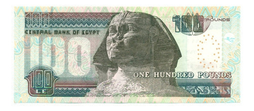 Egipto 100 Libras 2013 Billete Coleccion Sin Circular Unc