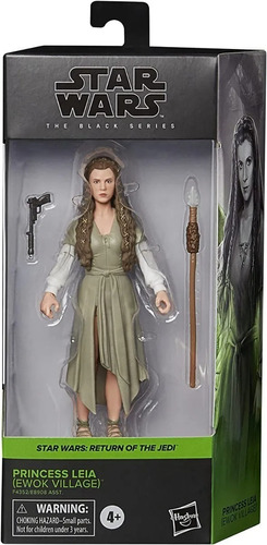 Figura Princess Leia Ewok Village Star Wars The Black Series