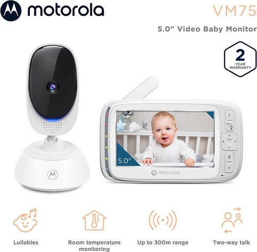 Motorola Baby Monitor - Vm75 Video Baby Monitor Con Cámara Motorola
