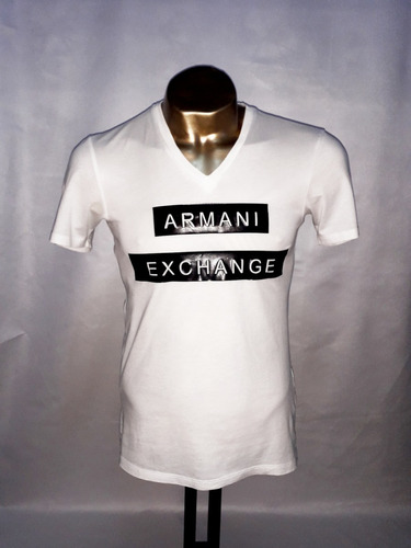 Franela Armani Exchange J6x109vn Original Talla Xs Blanca