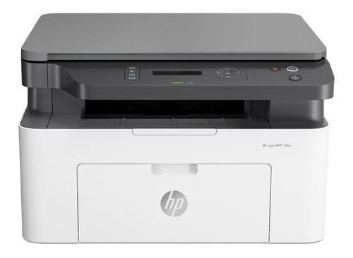 Impresora portátil multifunción HP LaserJet Pro 135W con wifi blanca y negra 220V - 240V MFP 135w