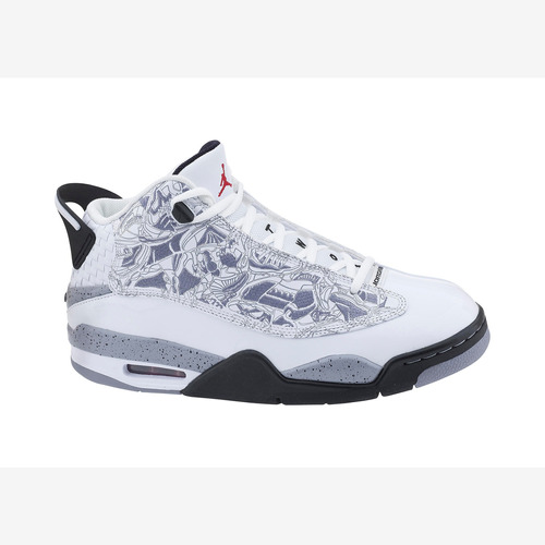 Zapatillas Jordan Dub Zero White Cement Urbano 311046-161   