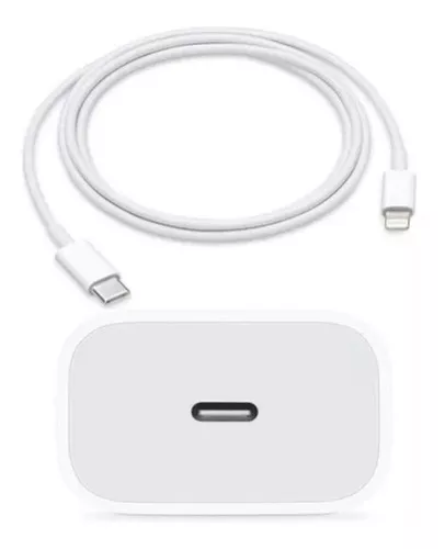 Ficha Carga Rápida Original 20w Apple iPhone + Usb-c -utexuy