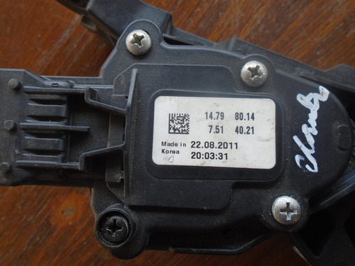 Imagen 3 de 4 de Vendo Pedal De Acelerador De Hyundai Elantra, # 14.79 80.14