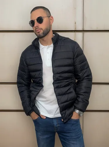 Campera Inflable Hombre Abrigada Con Capucha Desmontable