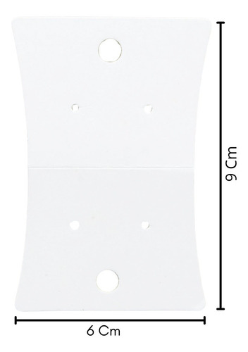 Solapa De Papel Para Pendurar Produto 9x6 Cm 1000 Un