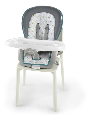 Periquera Silla Trio 3 En 1 Ingenuity Azul Gris Nombre Del Diseño Nash Color Azul/gris