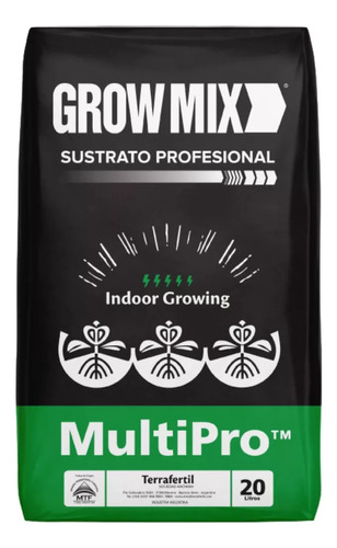 Sustrato Growmix Indoor 20 Lt Pr6-*