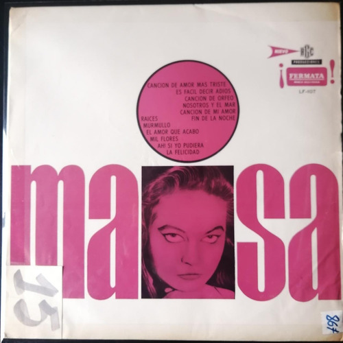 Vinilo Maysa Con La Orquesta Che Discos (Usado)