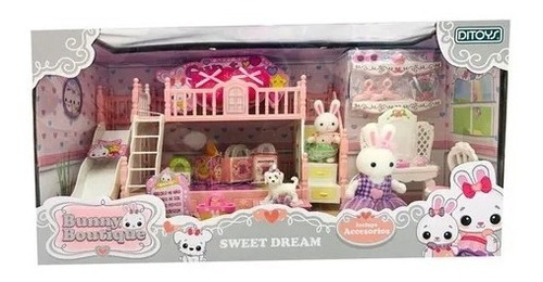 Bunny Boutique Conejos Casa Sweet Dreams Jugueteria Bloque