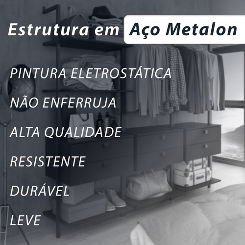 Mesa Com 6 Cadeiras Industrial 1,8 Aspen Pr/cin/beg - M.a Cor Preto Fosco/cin/linho Bege