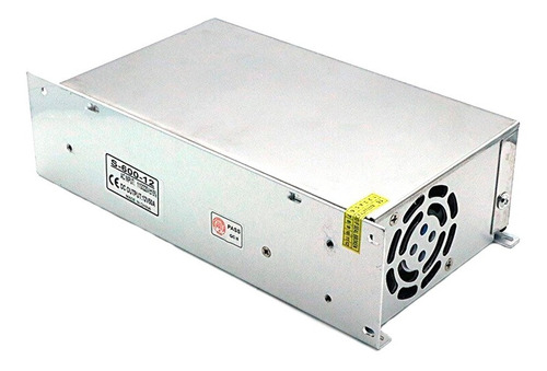 Imagen 1 de 3 de Fuente Conmutada De Alimentación 12v 50a 600w 110/220vca