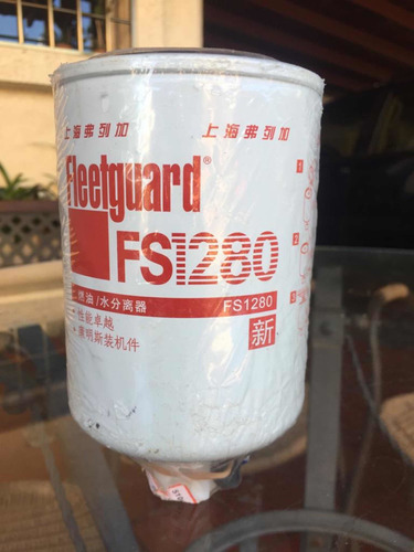 Filtro Separador Agua - Combustible Fleetguard Fs1280.