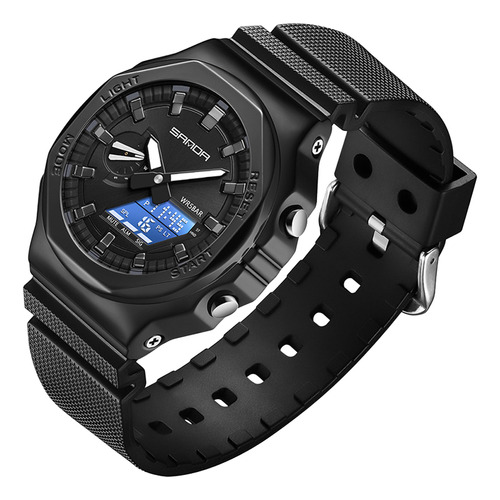 Reloj Moderno Para Hombre Con Punto Impermeable De 50 Metros