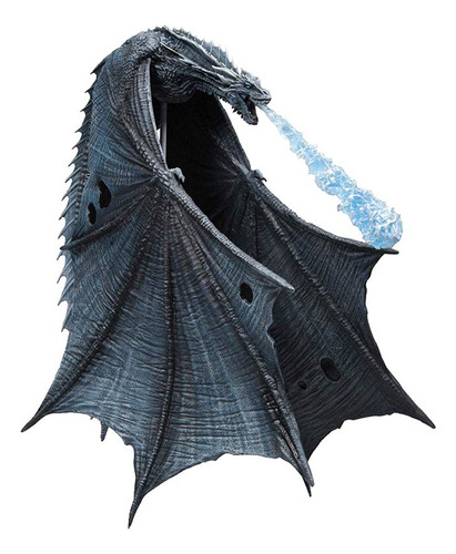 Figura De Acción Tv Viserion Ice Dragon Rhaegal, Modelo Muñe