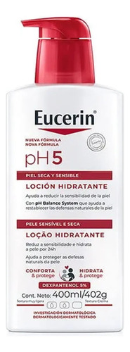 Eucerin Ph 5 Locion Hidratante Piel Seca Y Sensible 400 Ml