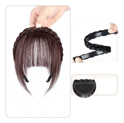 Para Para . Diadema Trenzada Con Flequillo De Diadema En