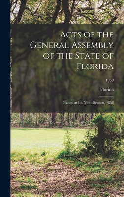 Libro Acts Of The General Assembly Of The State Of Florid...