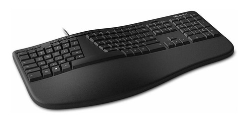 Teclado Alámbrico Microsoft Ergonomic Keyboard Usb, Black