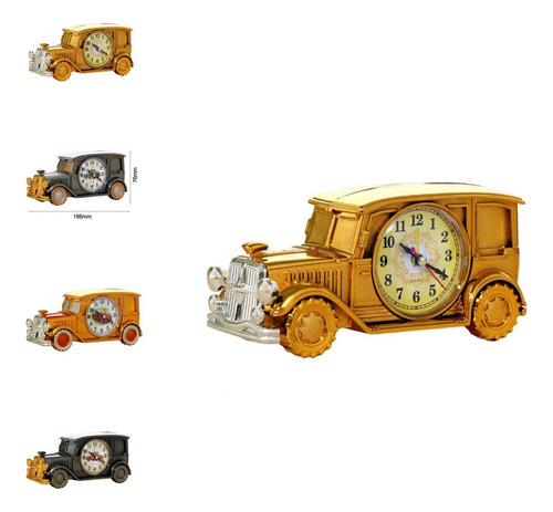 .. Reloj Antiguo De Coche Vintage Para Decoración De Mesa