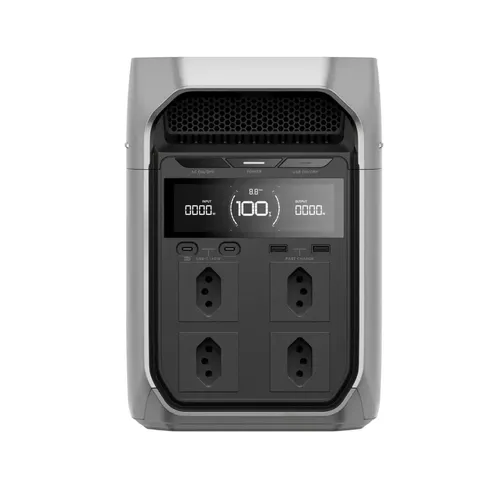 Ecoflow Delta 3 Max Plus 220v Br Gerador De Energia Portátil 3000w